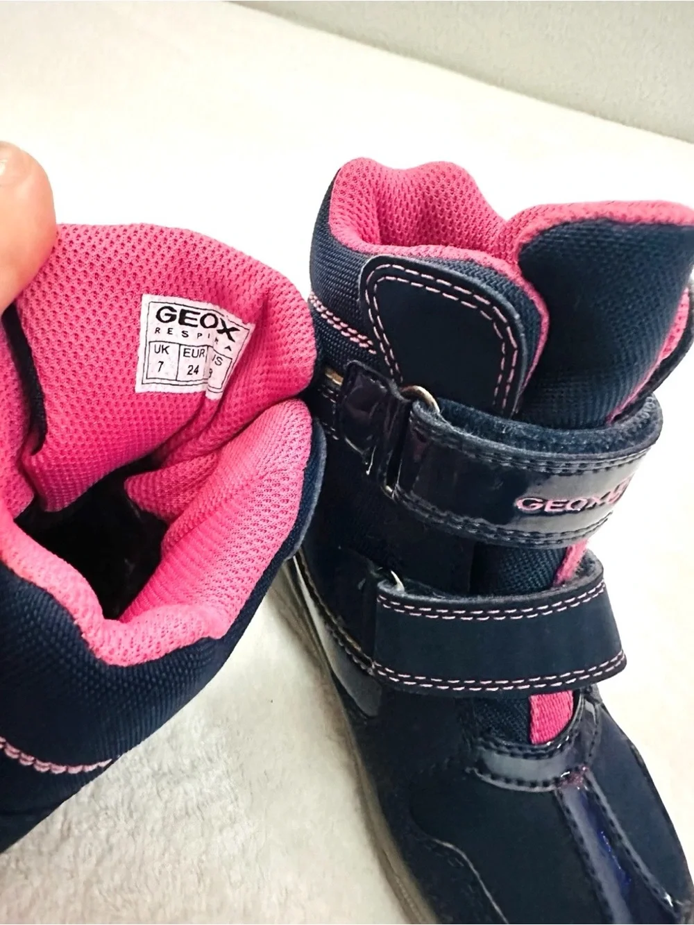 GEOX Girl Winter Boots Shoes Size US 8 Excellent Condition